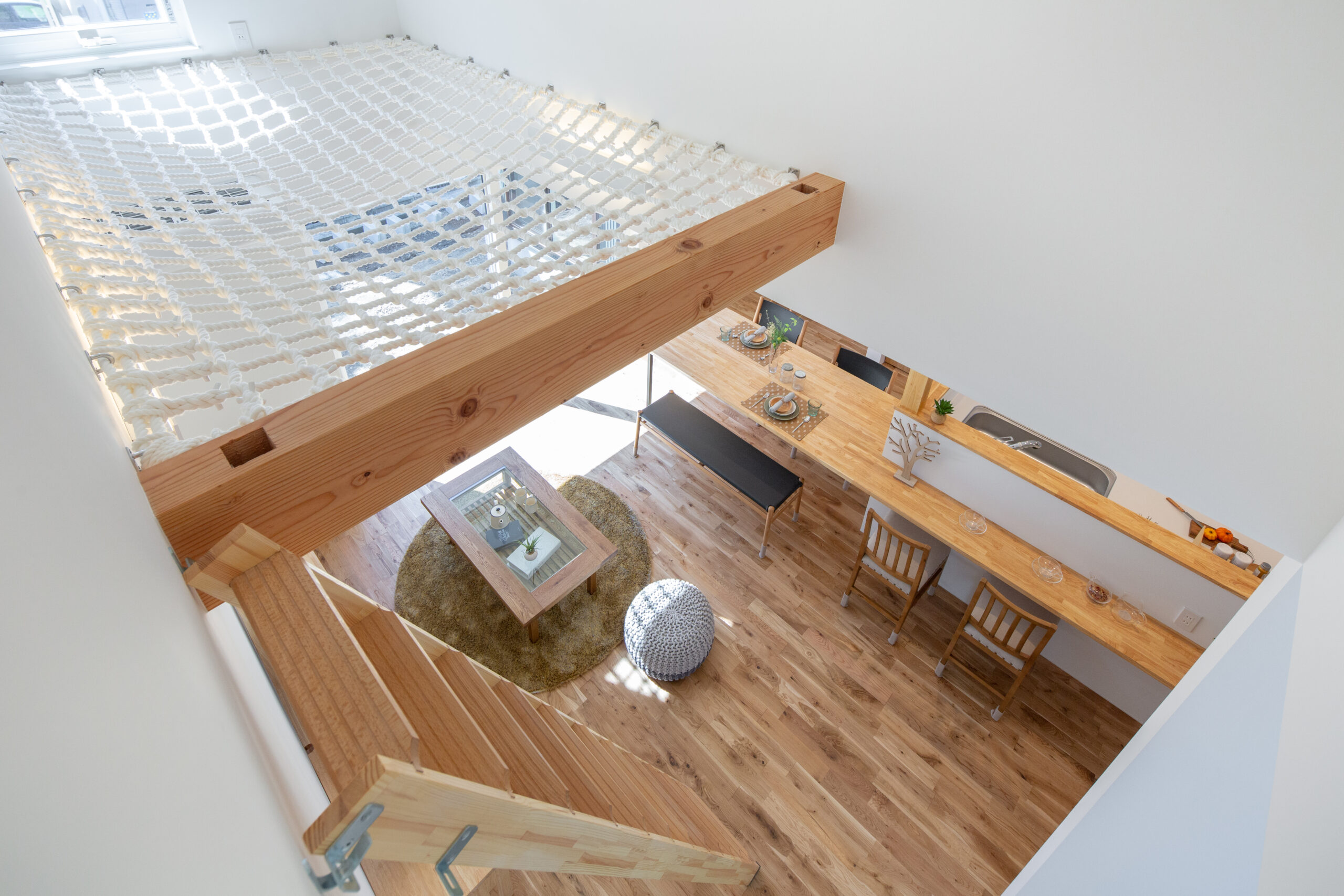 岐阜県不破郡の高性能住宅「アスレチックネットのある平屋の家」外観写真｜アヴァンティホームズ施工事例