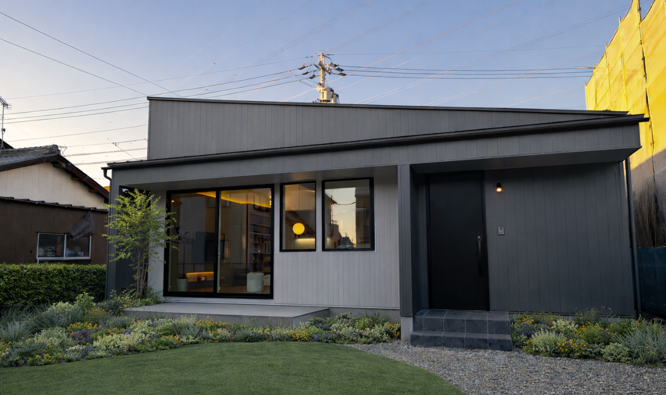 おうち図書館のある注文住宅｜ダイニング横に造作本棚とワークスペースを設けた住まい｜AVANTIHOMES施工事例